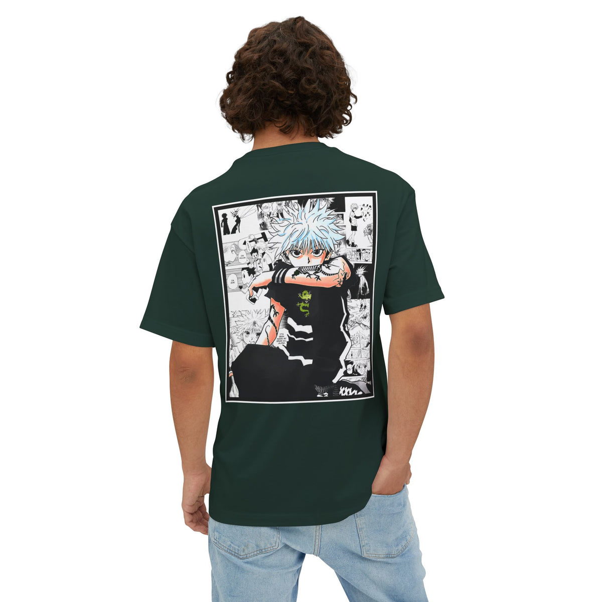 Killua Zoldych (HunterXHunter) Premium Oversized Tee