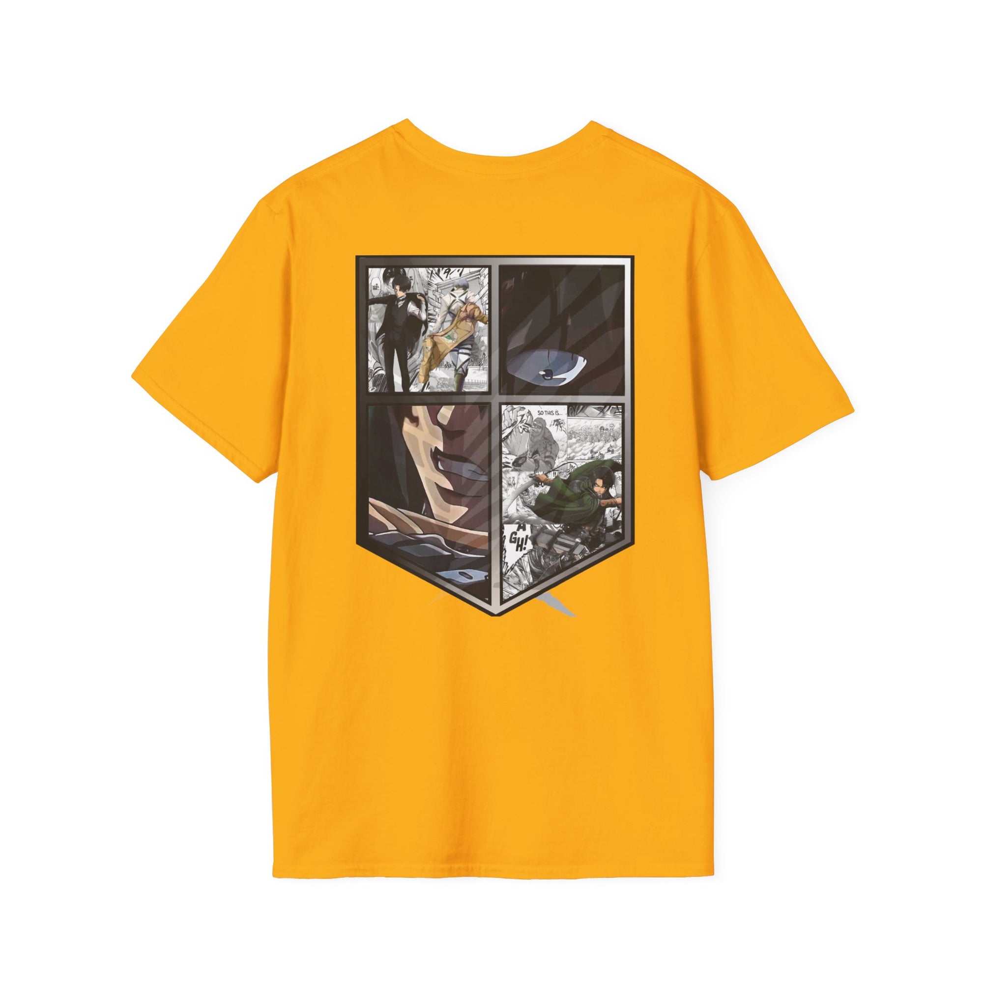 Camiseta informal de Levi Ackerman (ATAQUE A LOS TITANES)