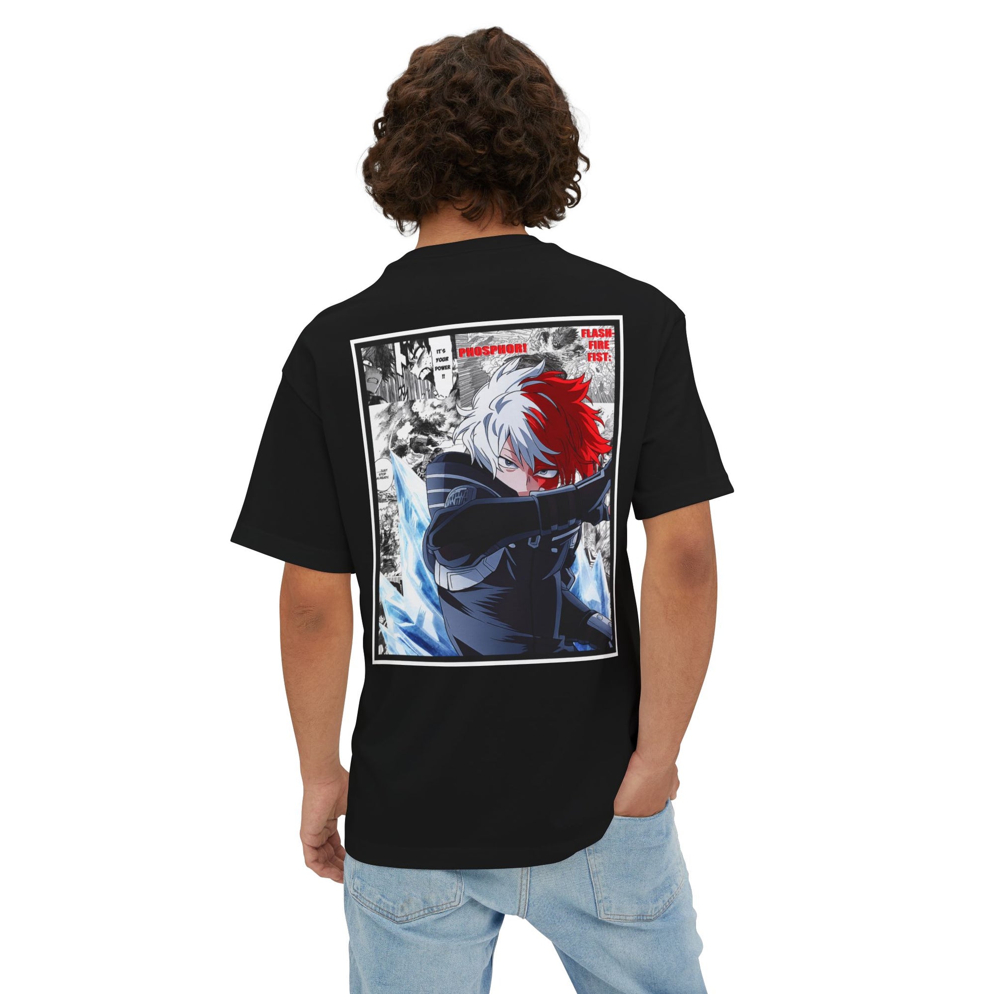 Shoto Todoroki (My Hero Academia) Premium Oversized Tee