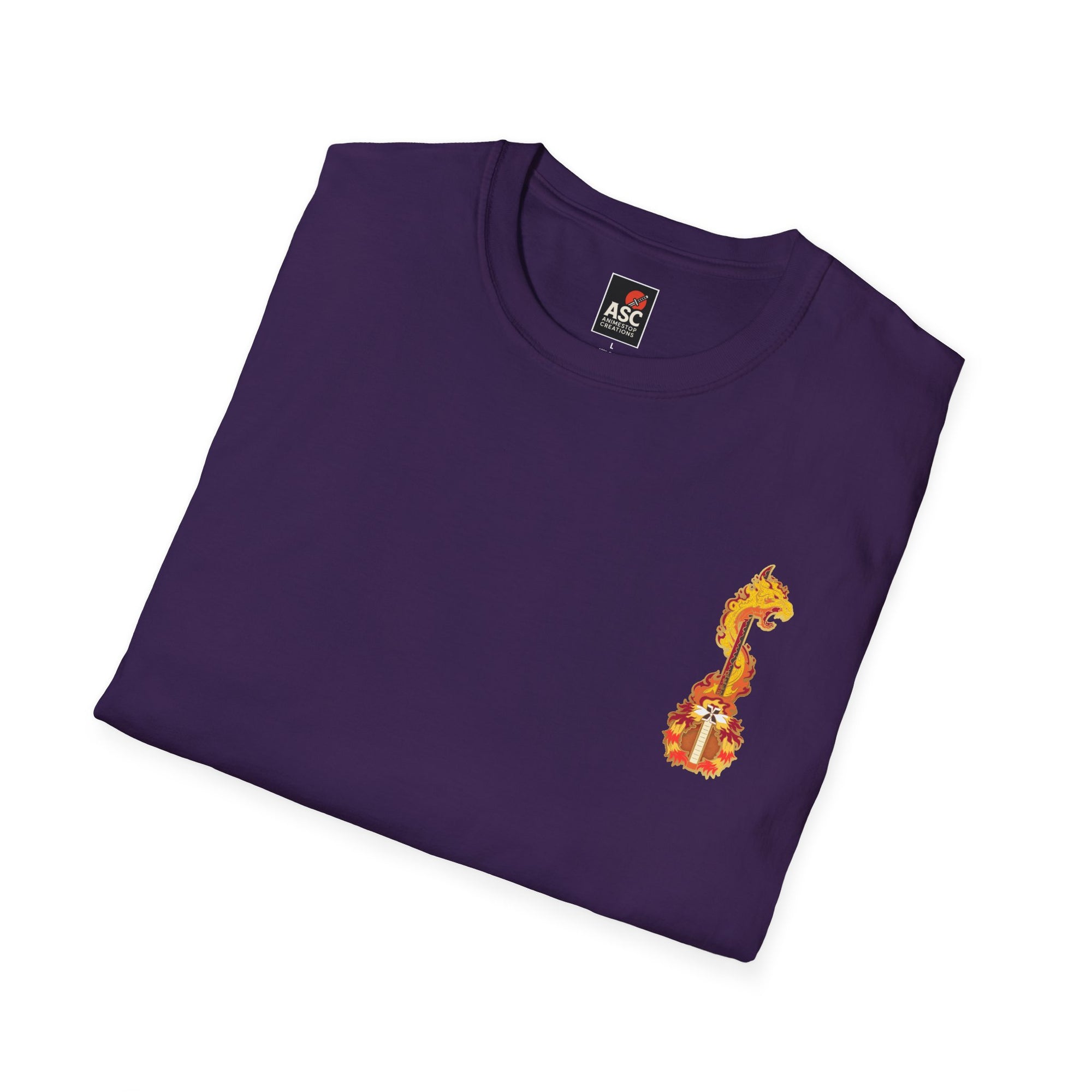 Camiseta informal Kyojuro Rengoku (DEMON SLAYER)