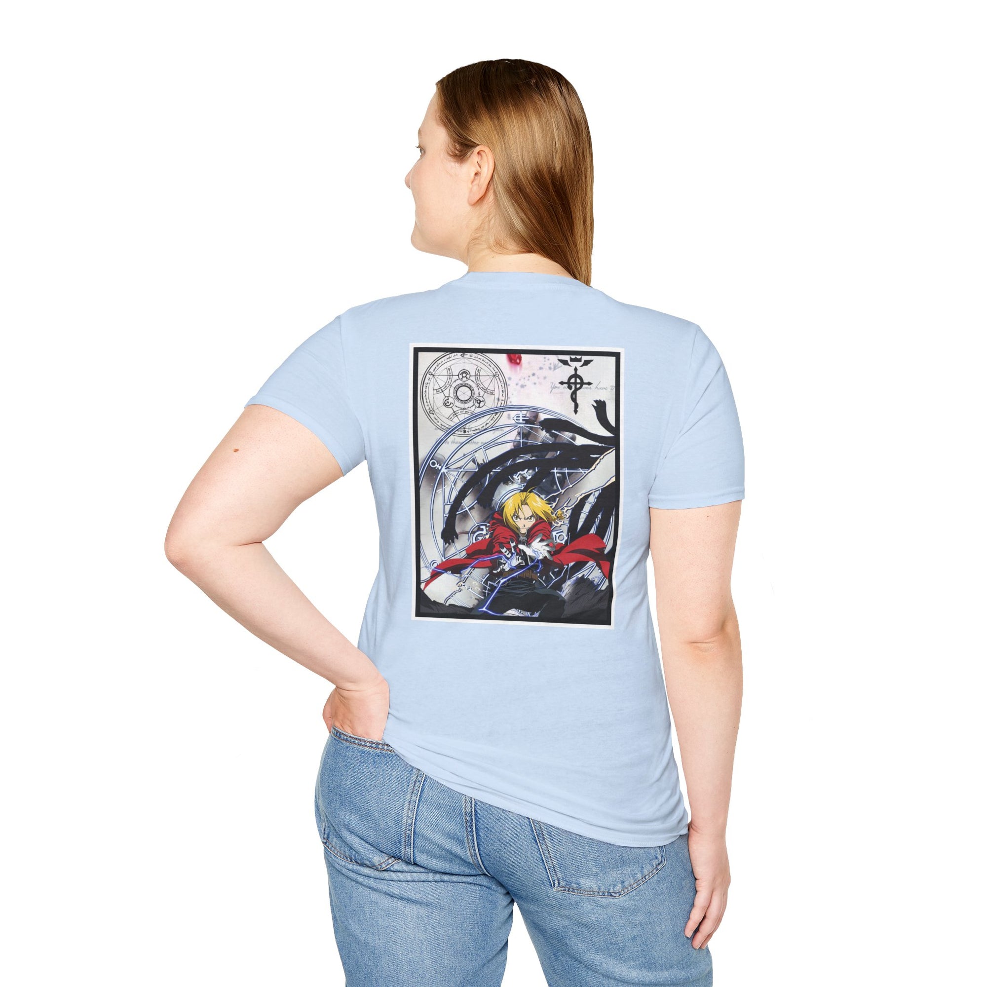 Camiseta informal de Edward Elric (FULLMETAL)