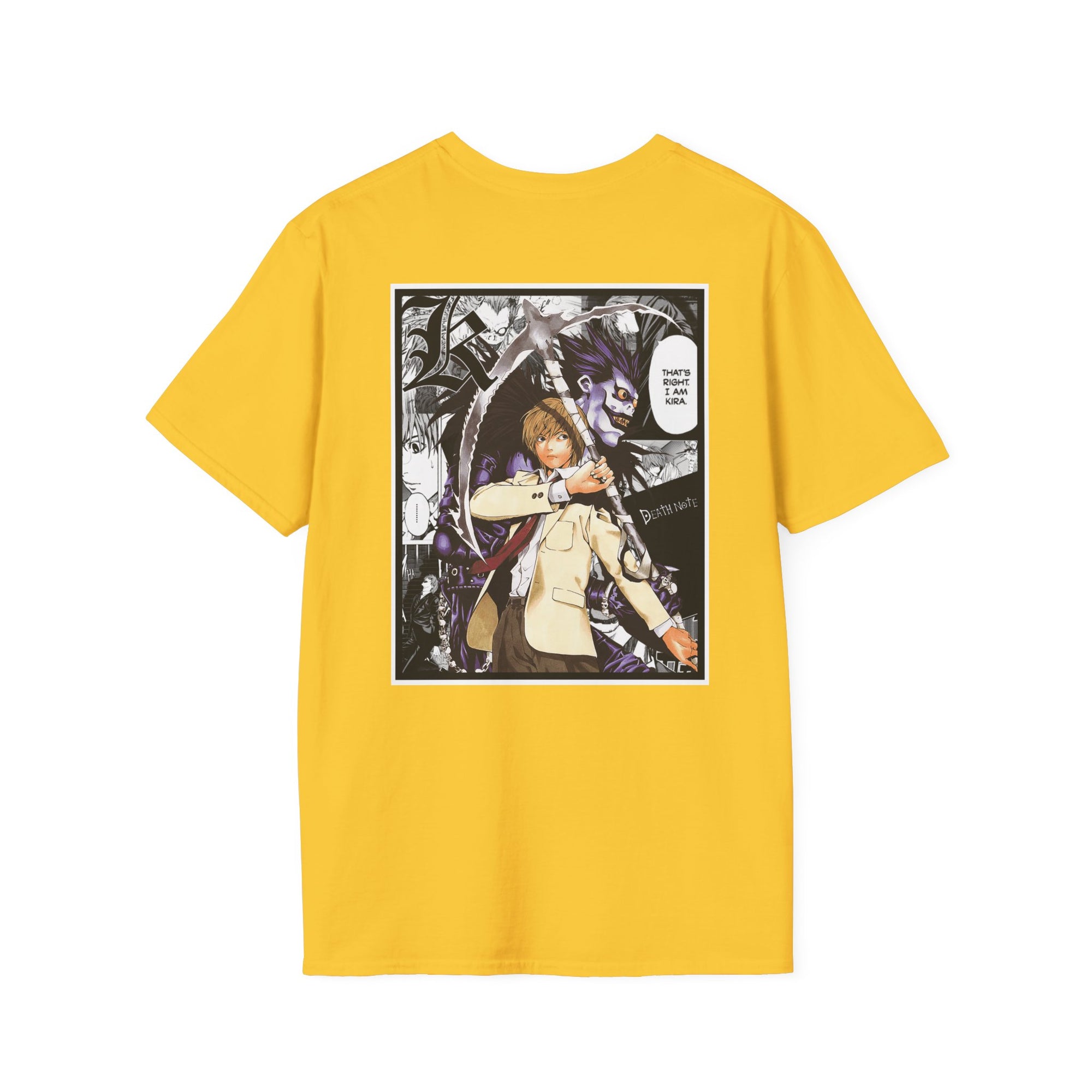 Camiseta informal de Light Yagami (DEATH NOTE)