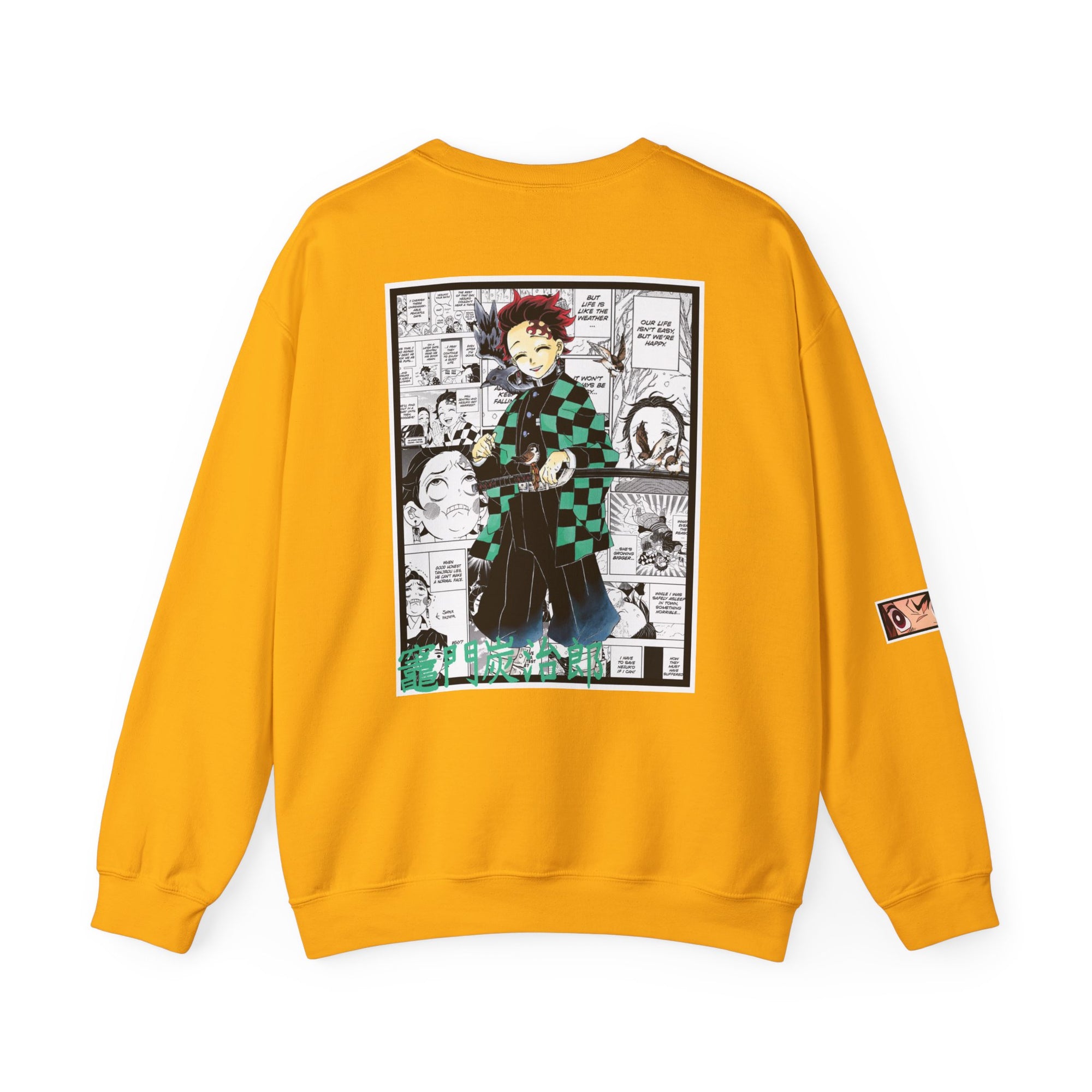 Sudadera con cuello redondo de Tanjiro Kamado (DEMON SLAYER)