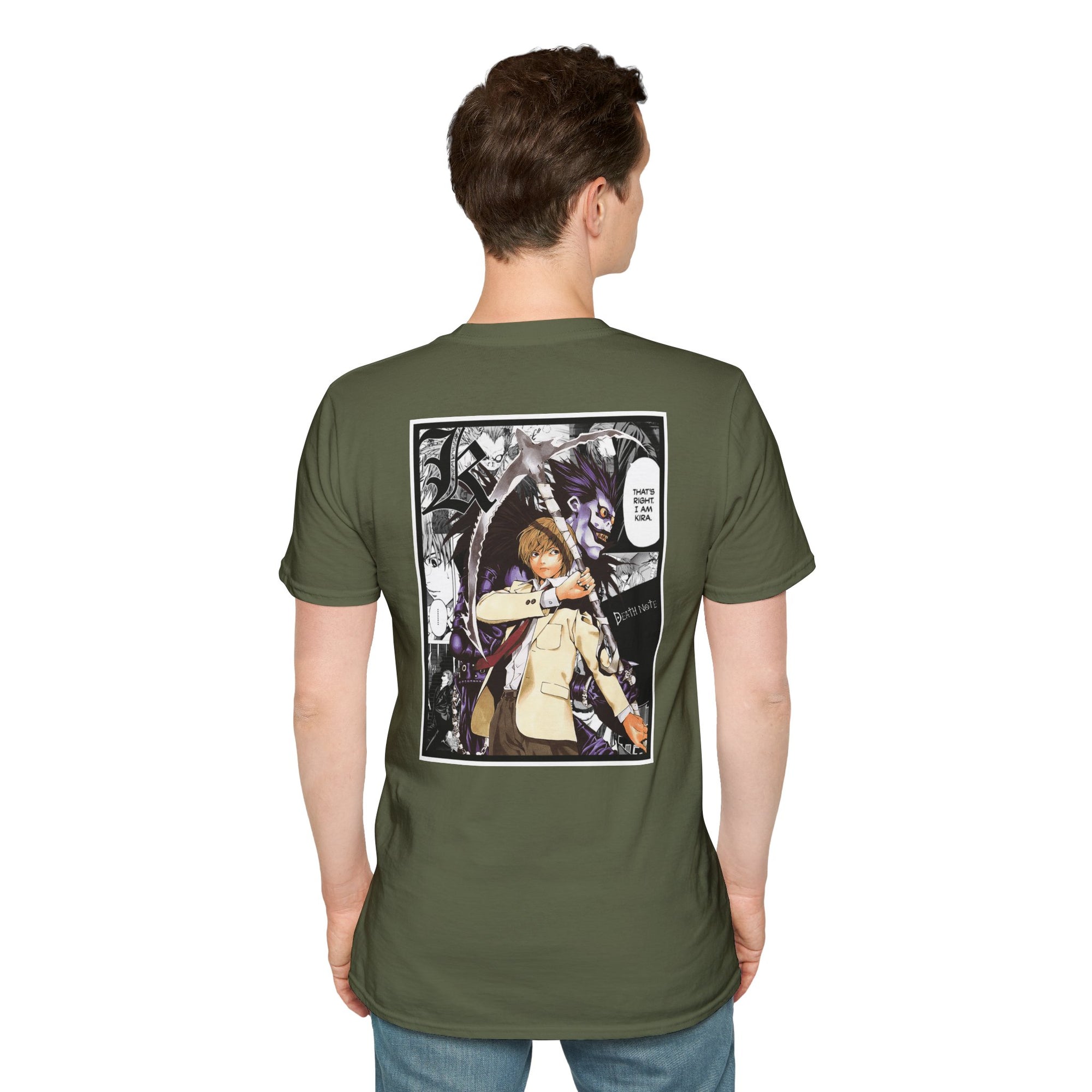 Camiseta informal de Light Yagami (DEATH NOTE)