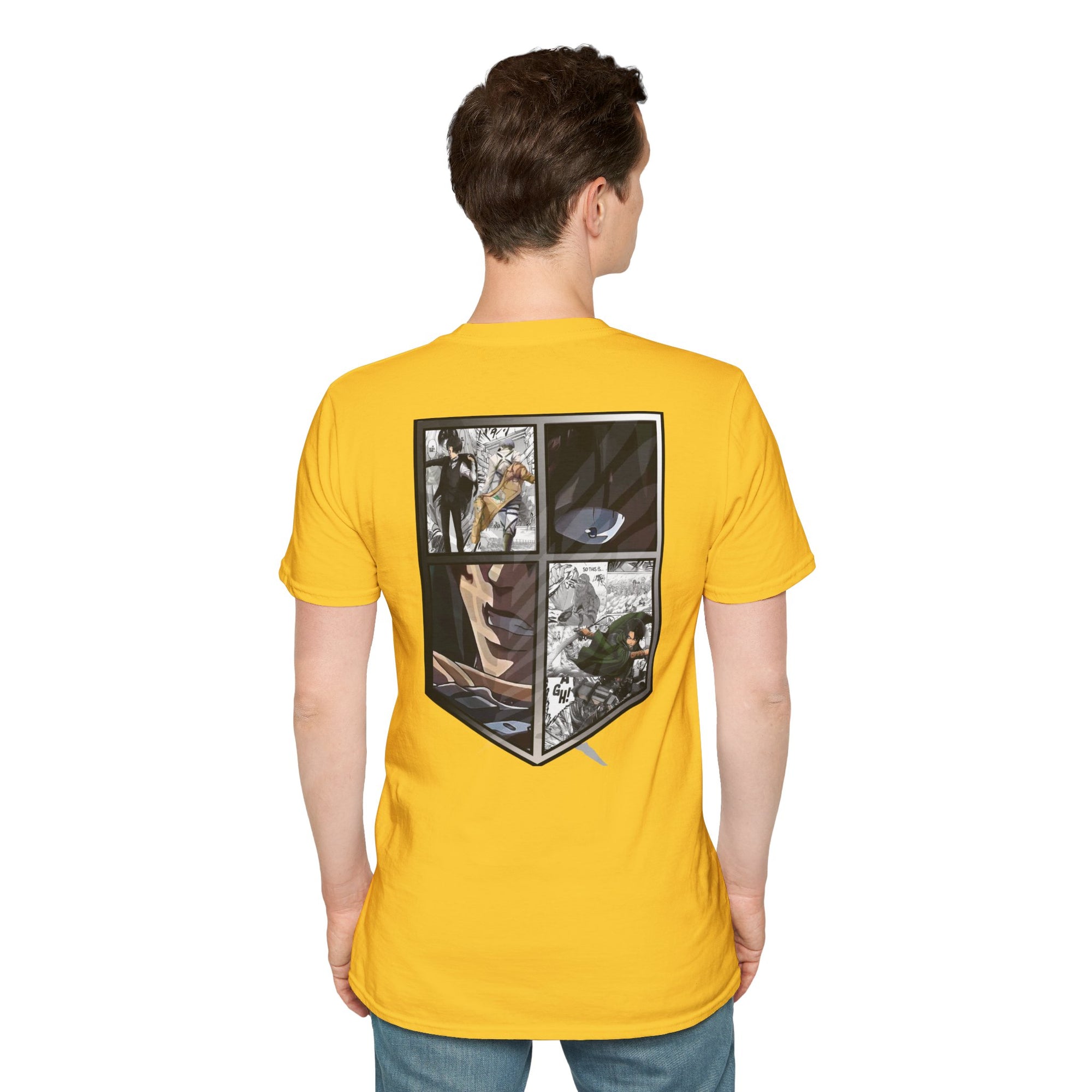Camiseta informal de Levi Ackerman (ATAQUE A LOS TITANES)