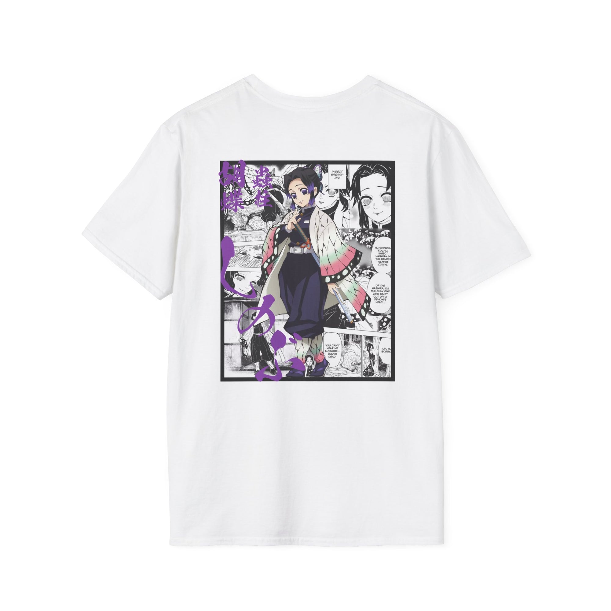 Camiseta informal de Shinobu Kochō (DEMON SLAYER)