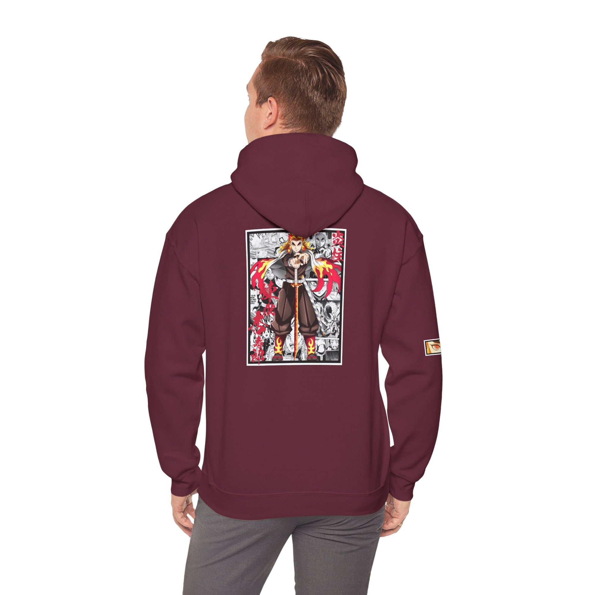 Kyojuro Rengoku (DEMON SLAYER) Sudadera con capucha