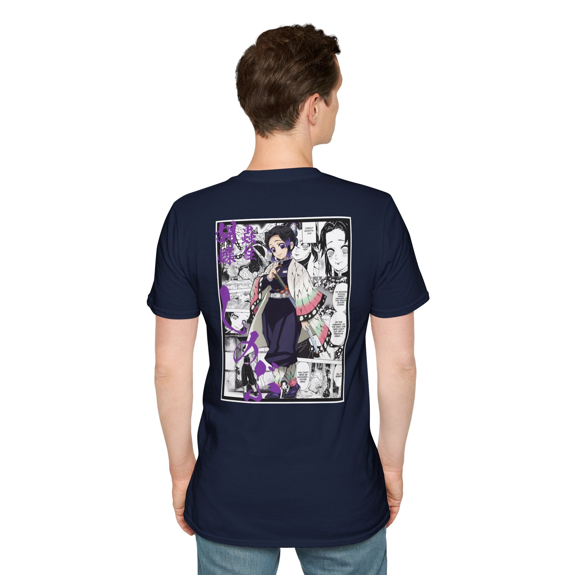 Camiseta informal de Shinobu Kochō (DEMON SLAYER)