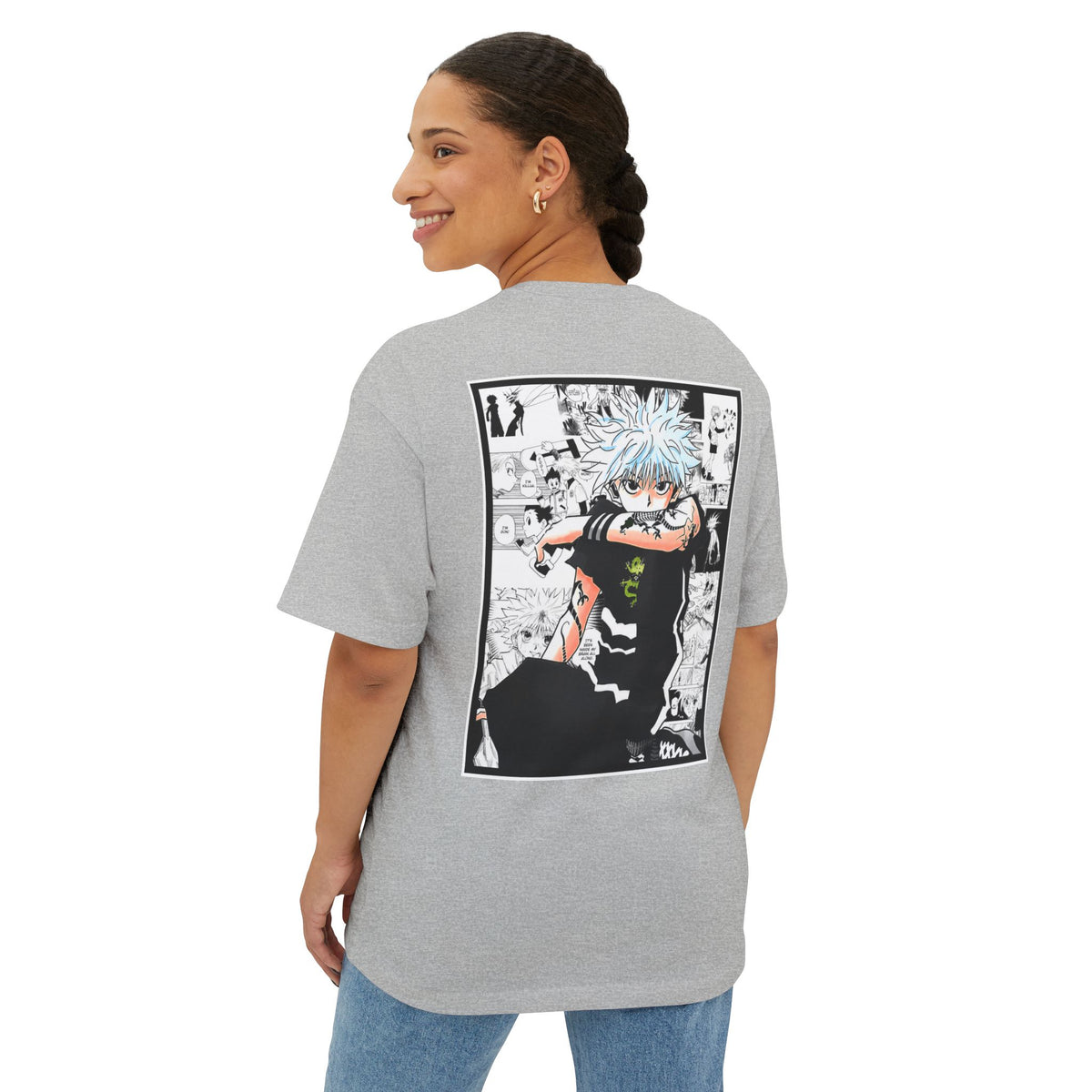 Killua Zoldych (HunterXHunter) Premium Oversized Tee