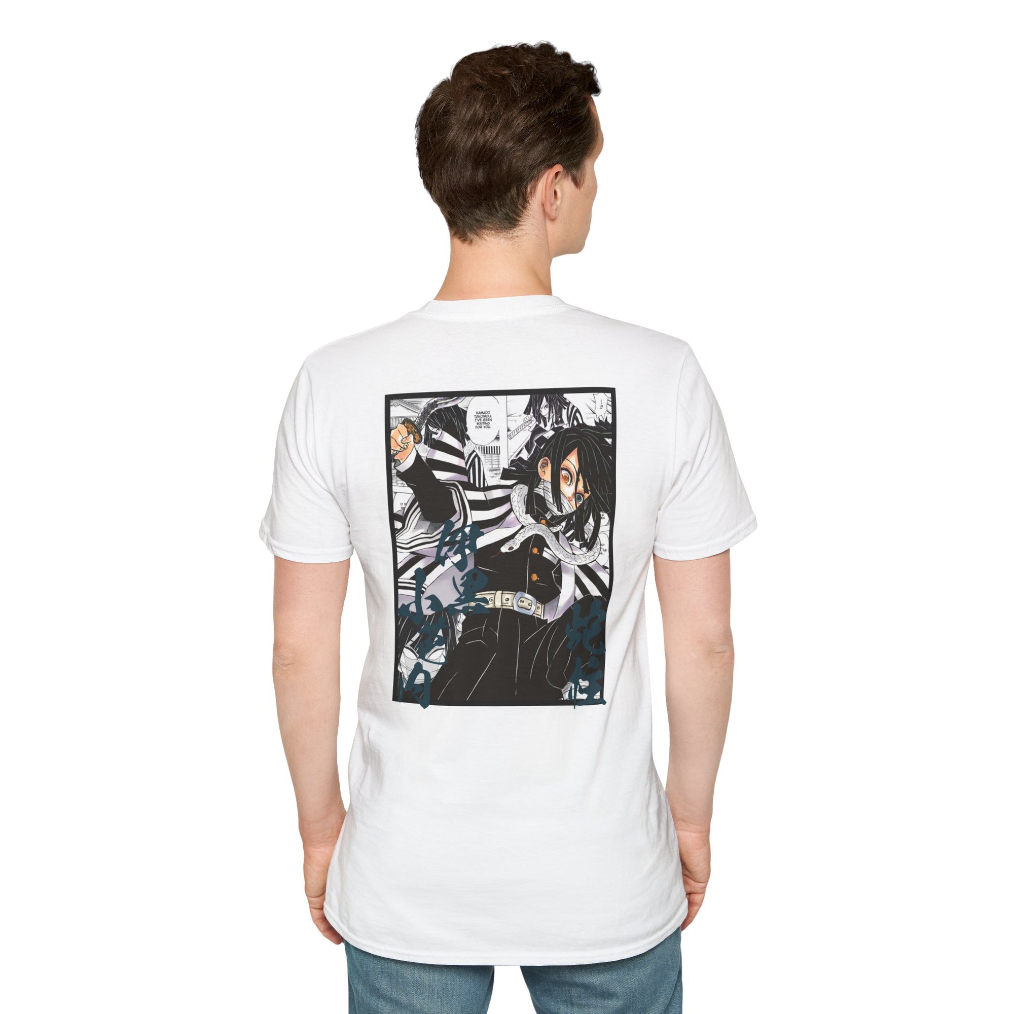 Camiseta informal Obanai Iguro (DEMON SLAYER)