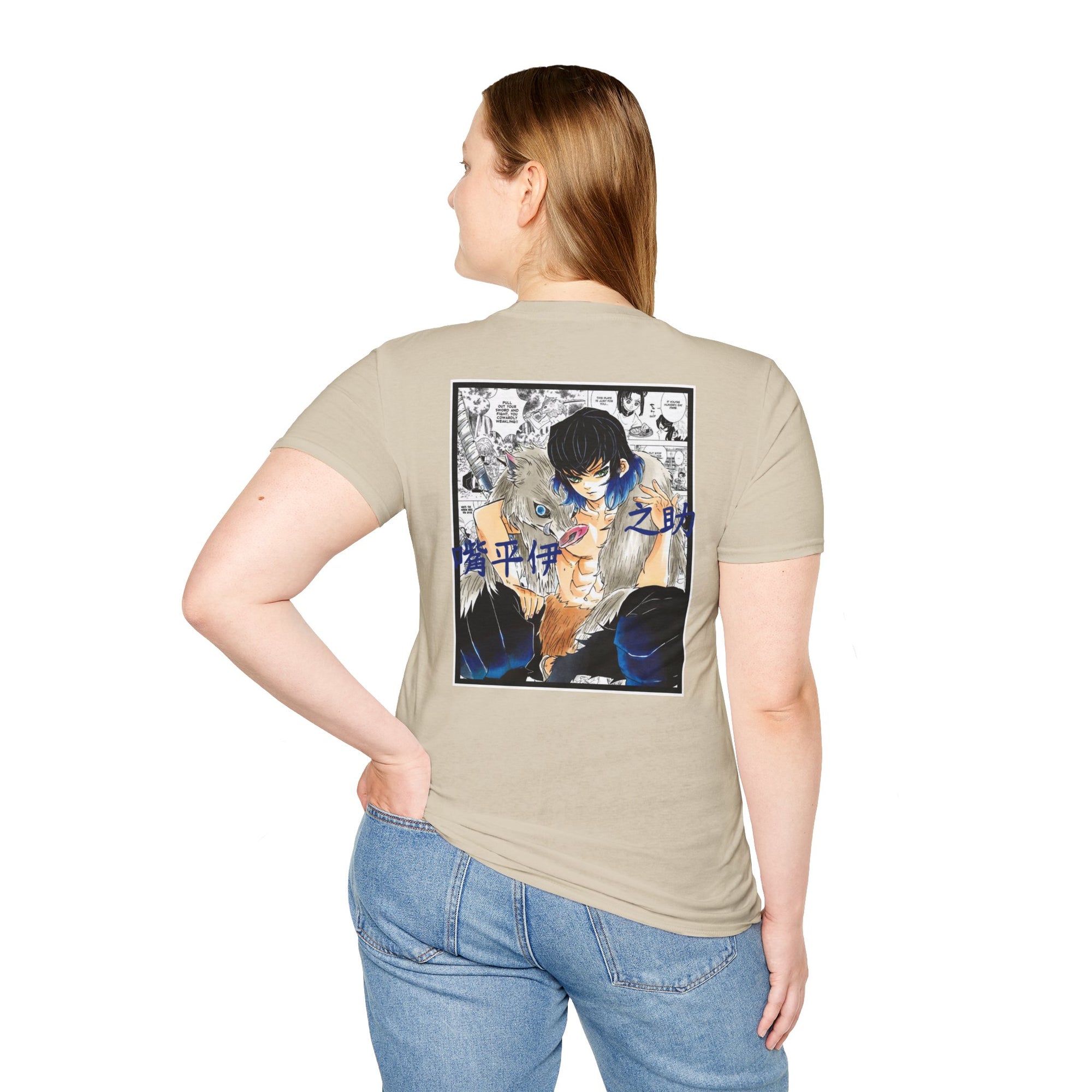 Camiseta informal Inosuke Hashibira (DEMON SLAYER)