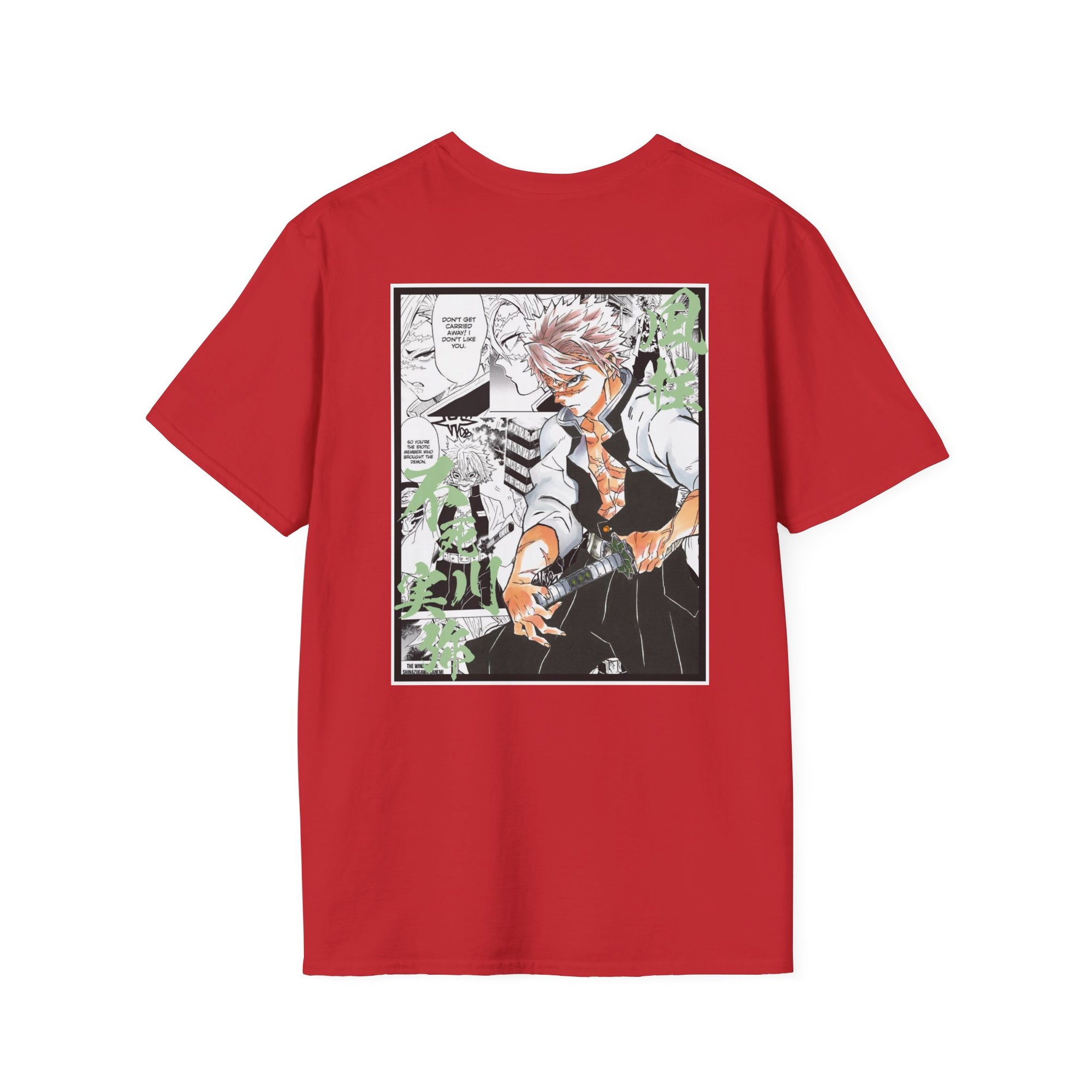 Camiseta informal Sanemi Shinazugawa (DEMON SLAYER)