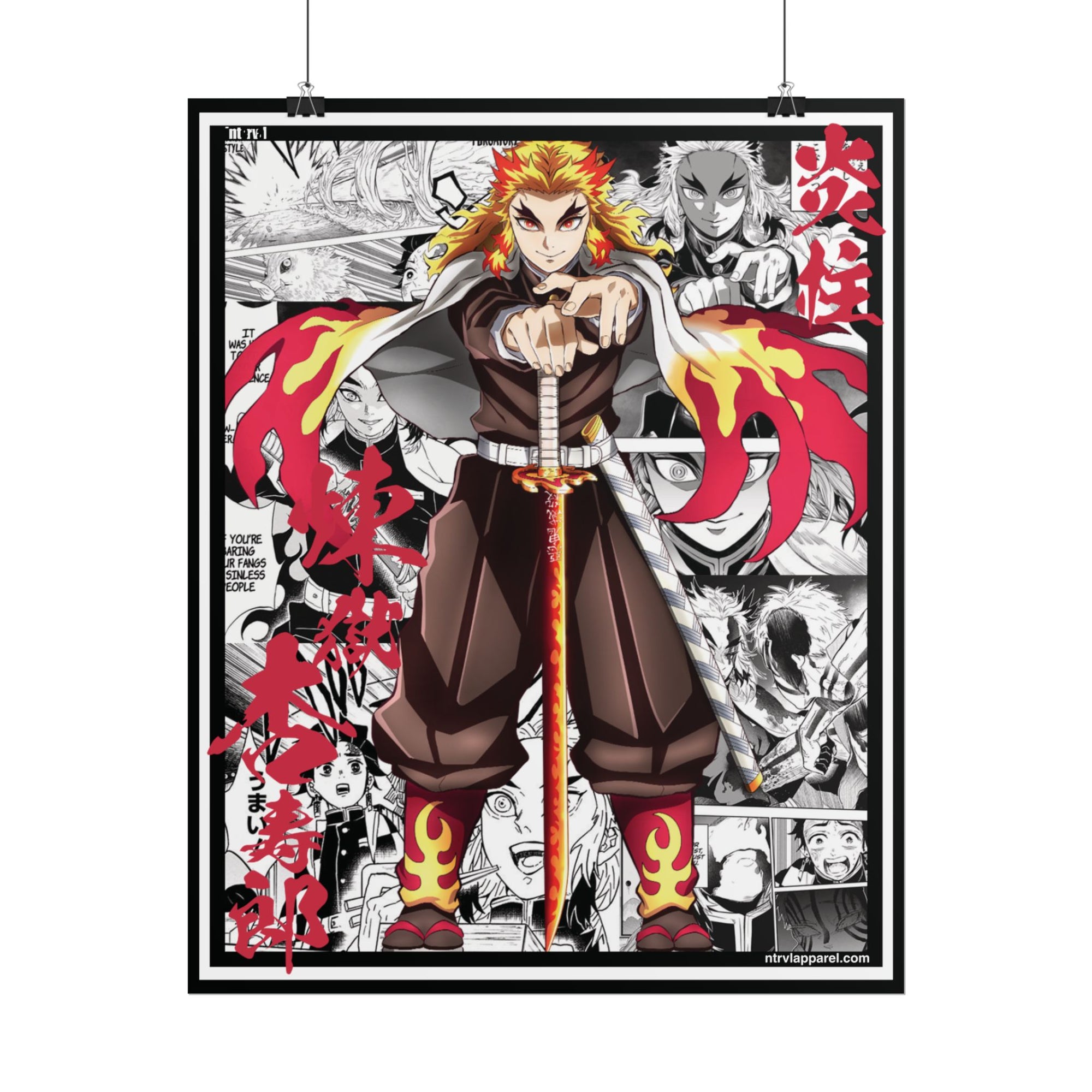 Kyōjurō Rengoku (Demon Slayer) Poster