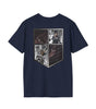 Camiseta informal de Mikasa Ackerman (ATAQUE A LOS TITANES)