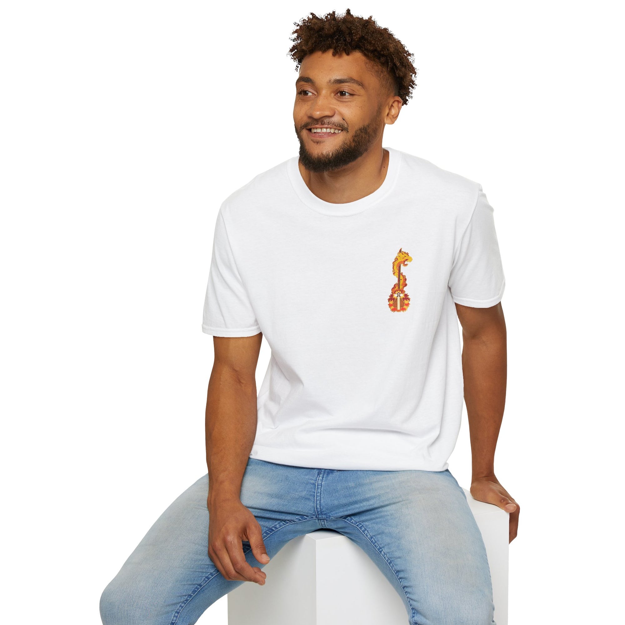 Camiseta informal Kyojuro Rengoku (DEMON SLAYER)