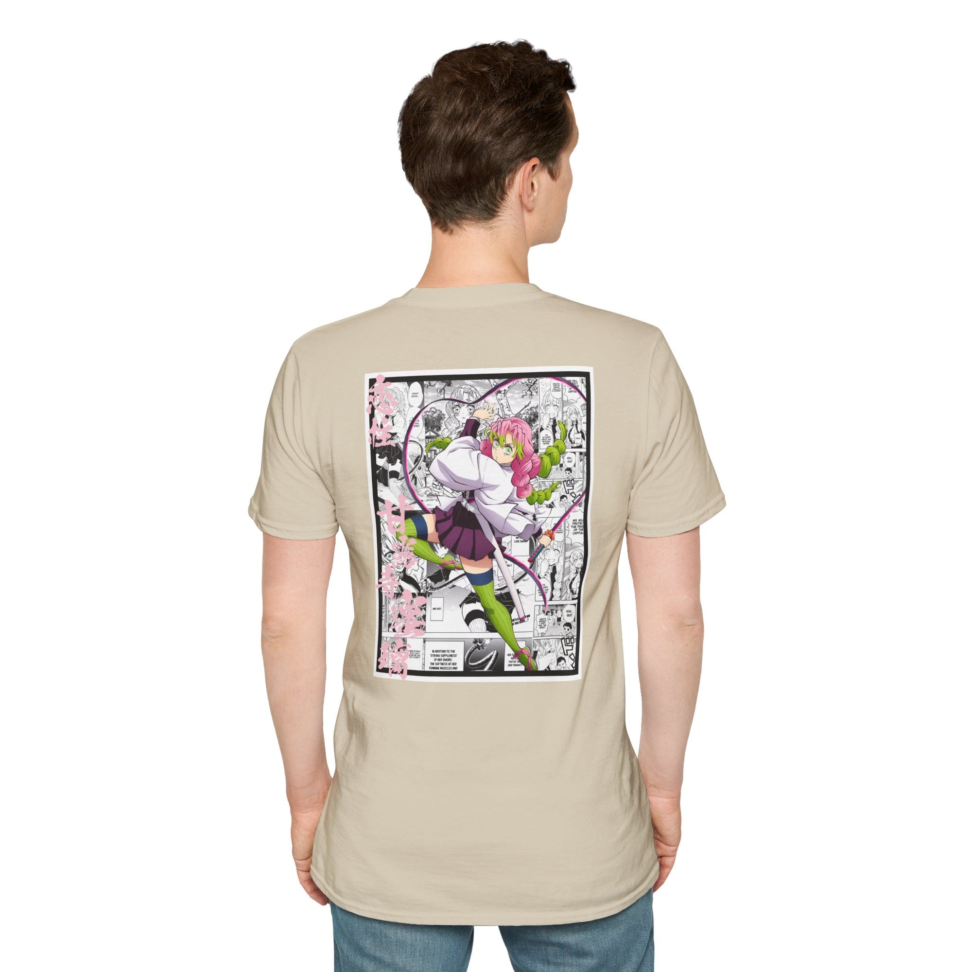 Camiseta informal Kanroji Mitsuri (DEMON SLAYER)