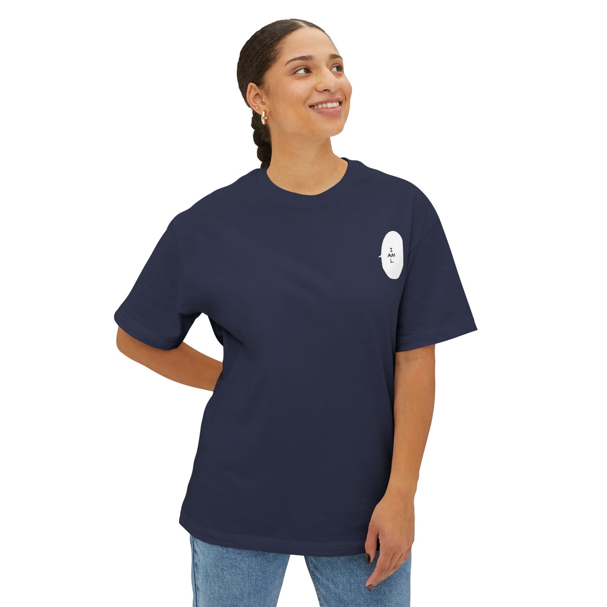 L. (DEATH NOTE) Camiseta de gran tamaño