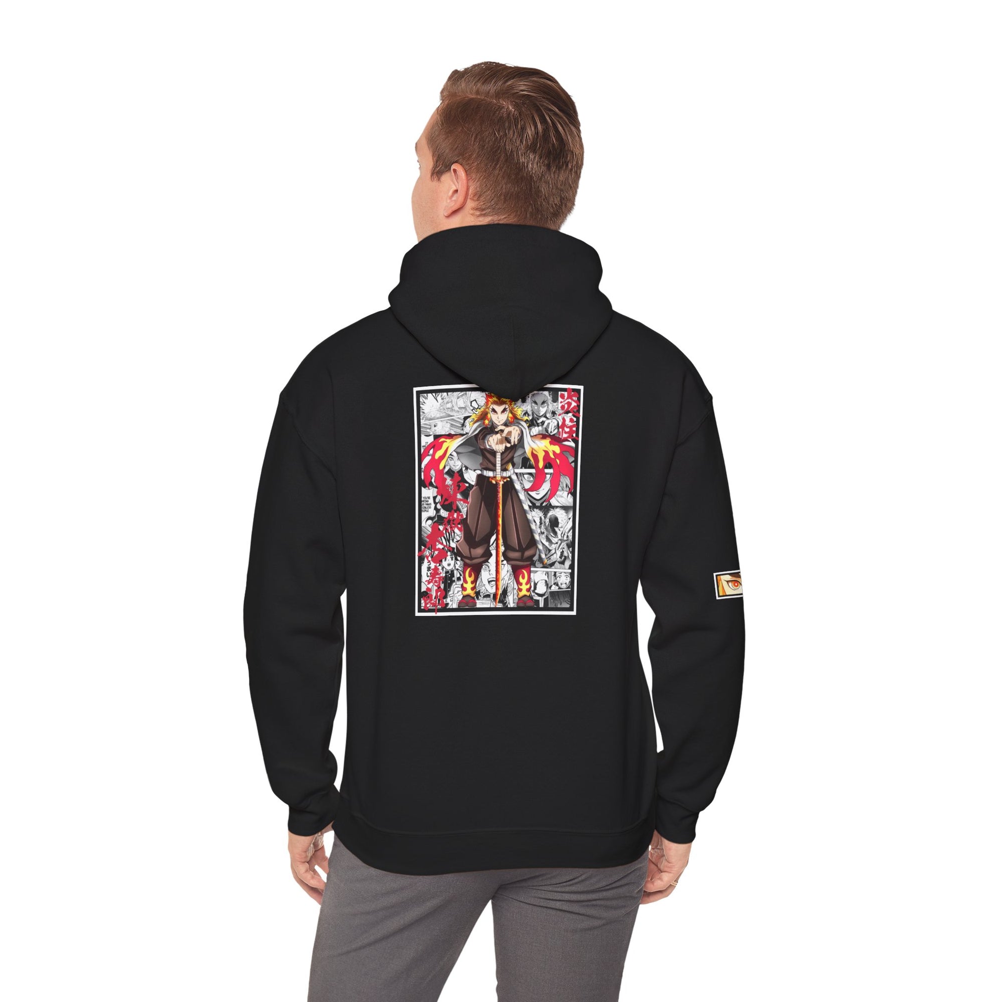 Kyojuro Rengoku (DEMON SLAYER) Sudadera con capucha