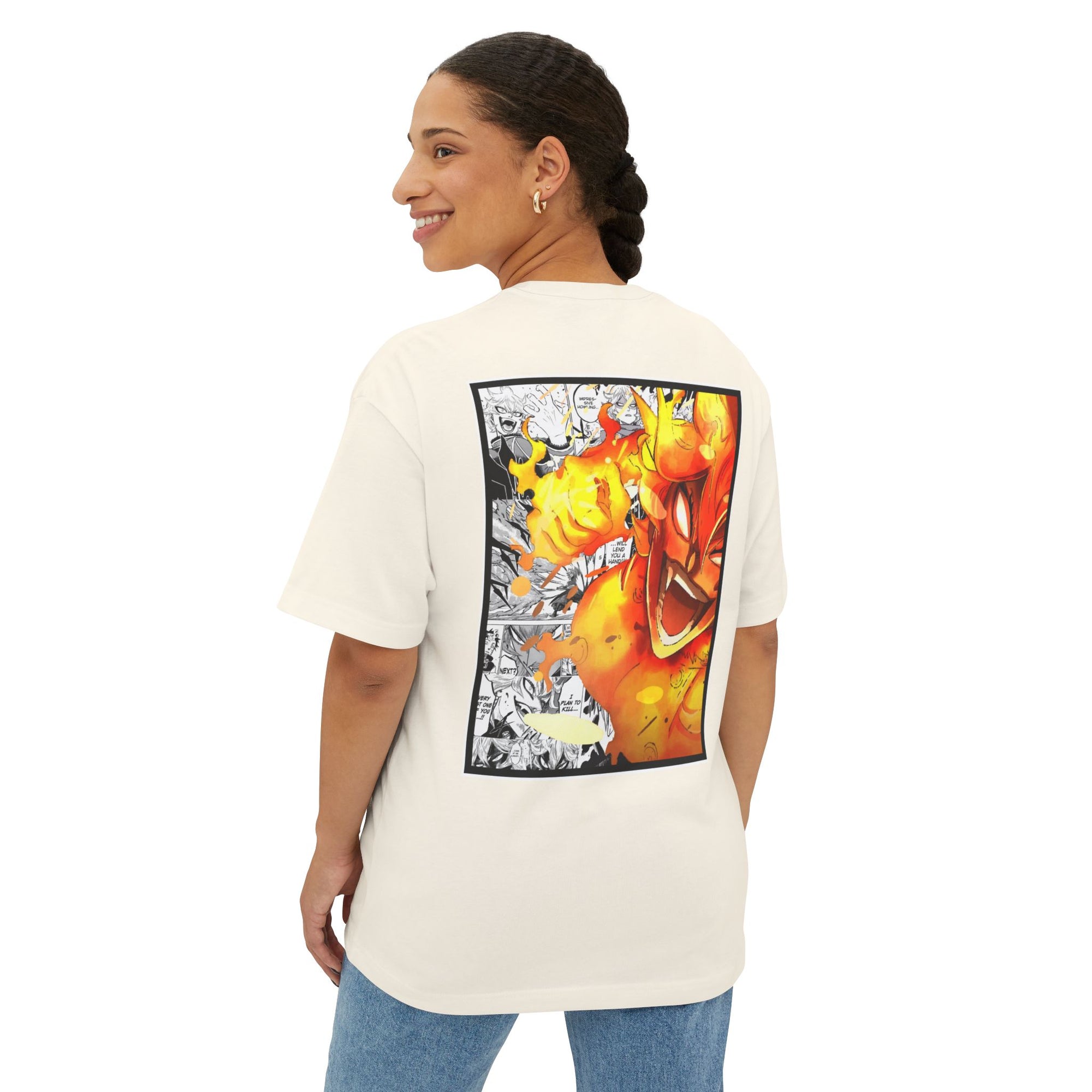 Mereoleona Vermillion (Black Clover) Premium Oversized Tee