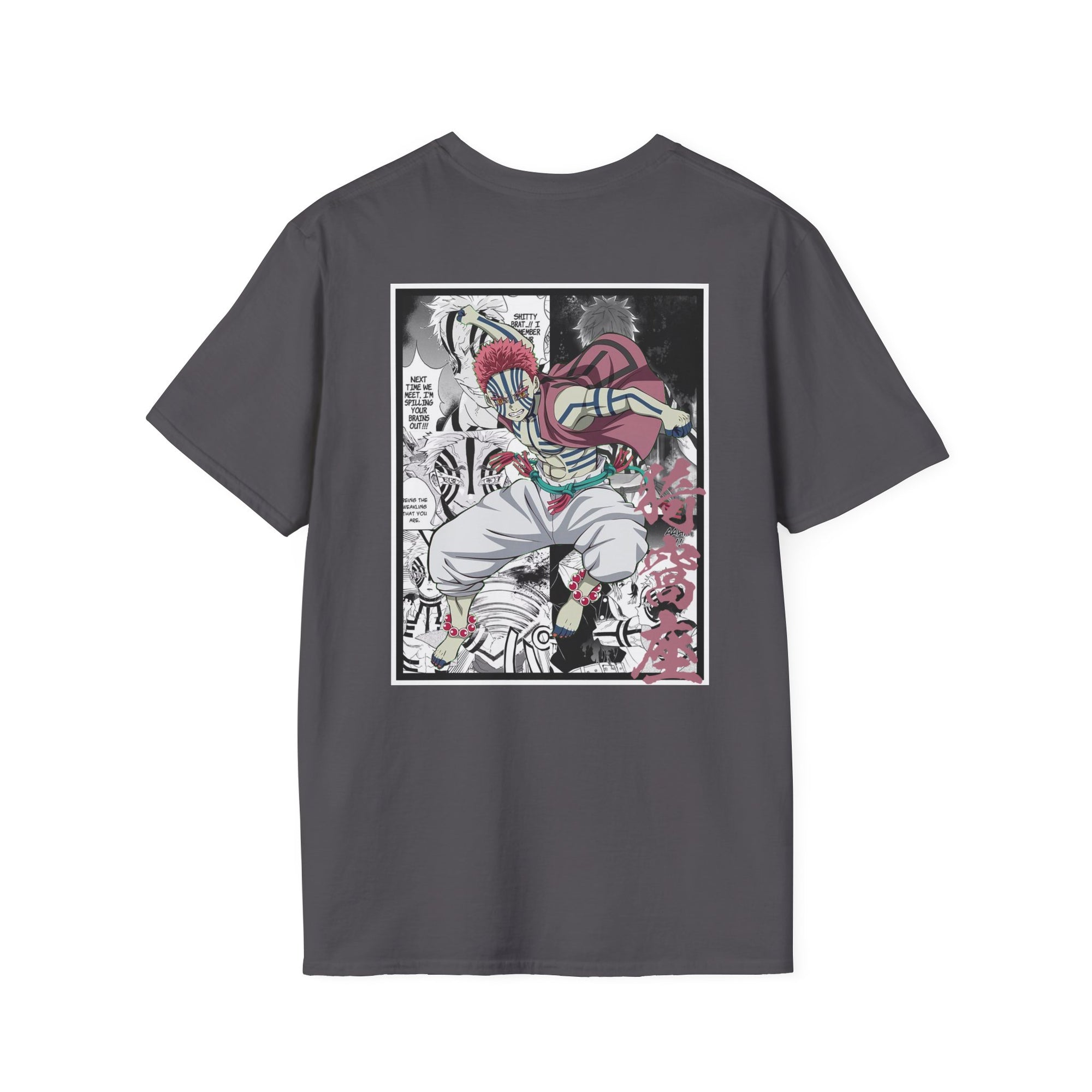 Camiseta informal de Akaza (DEMON SLAYER)