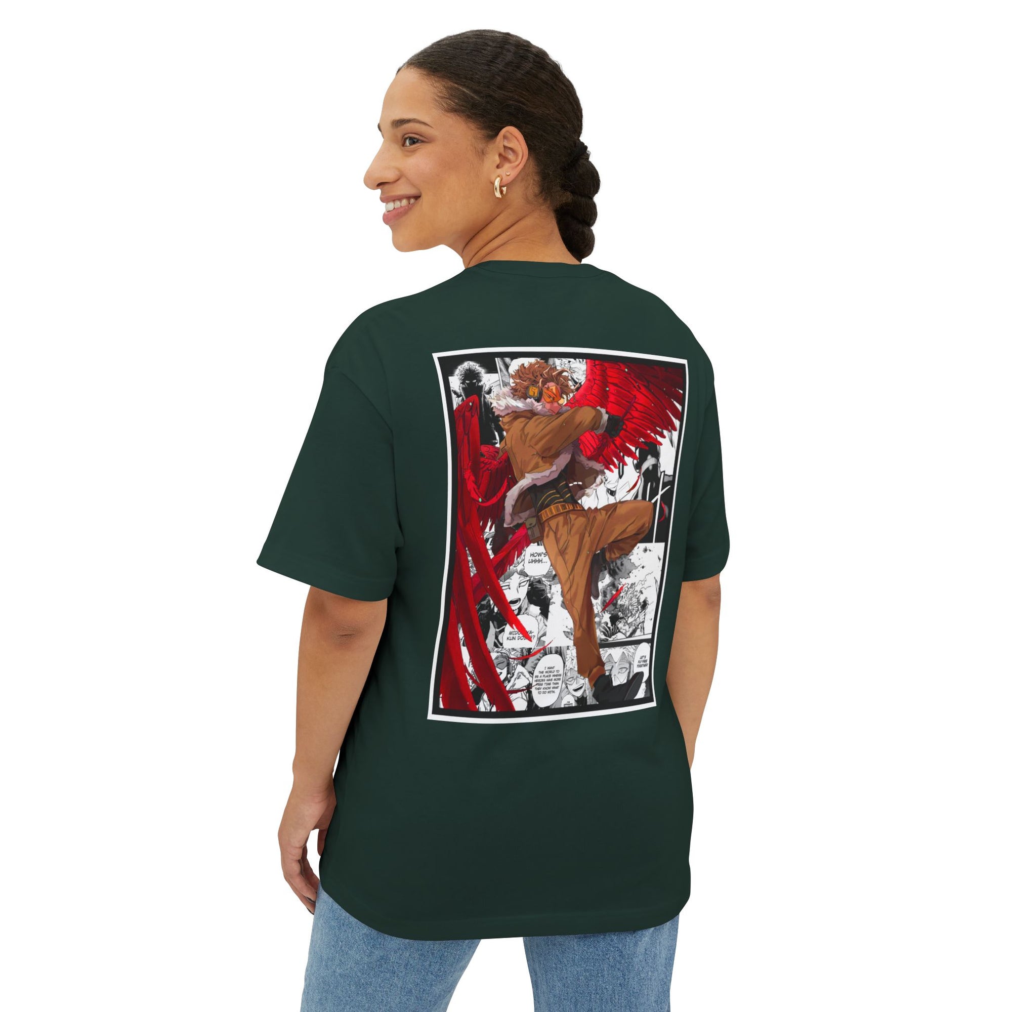 Keigo Takami "Hawks" (My Hero Academia) Premium Oversized Tee