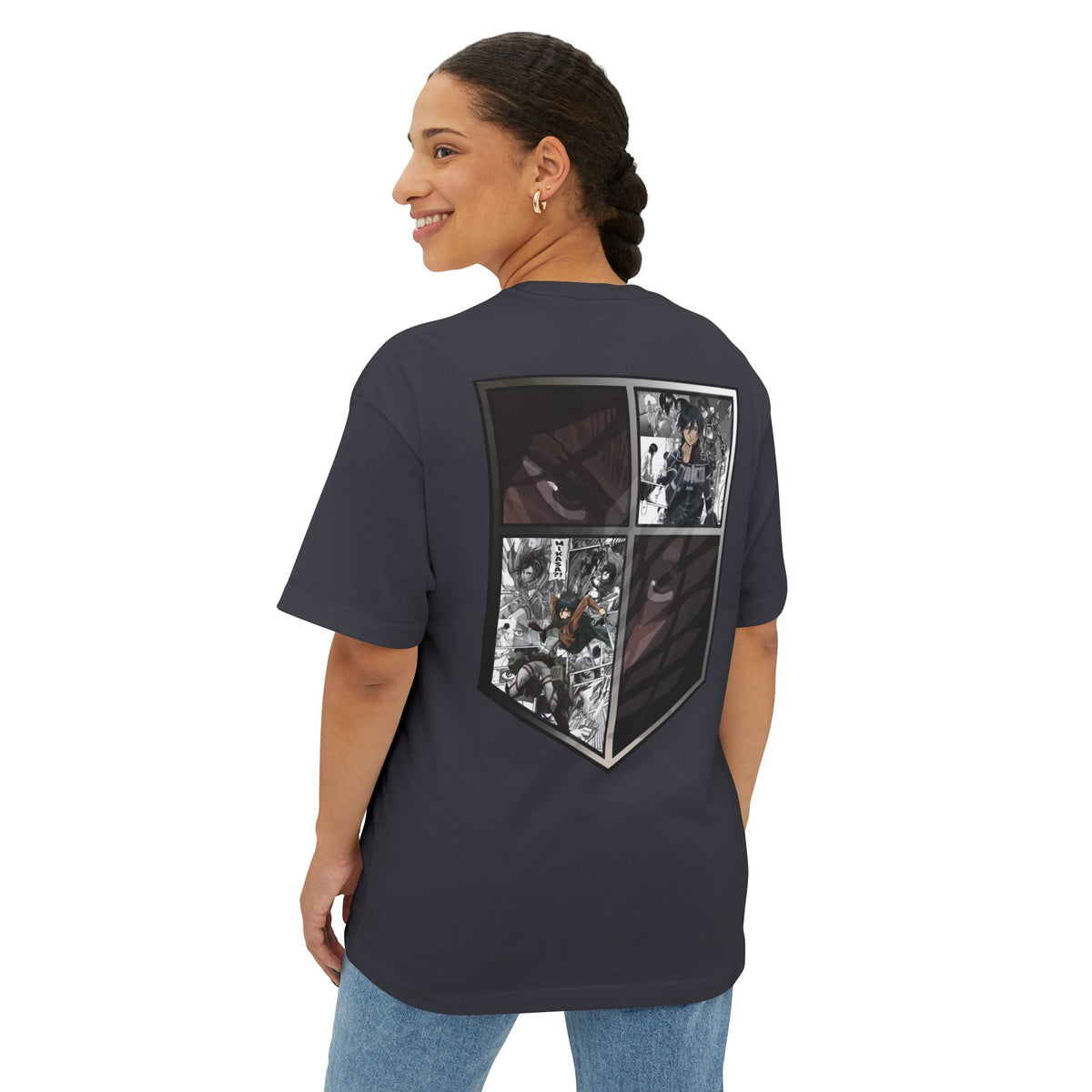 Mikasa Ackerman (ATTACK ON TITAN) Premium Oversized Tee