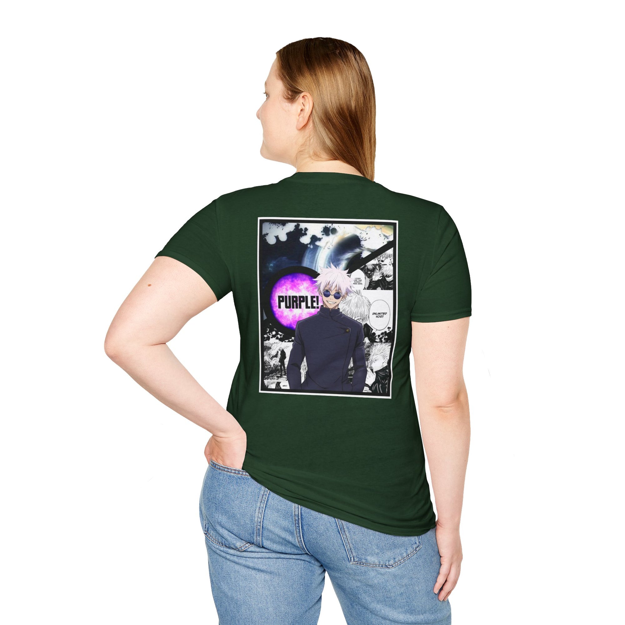 Camiseta informal Satoru Gojo (JUJUTSU KAISEN)
