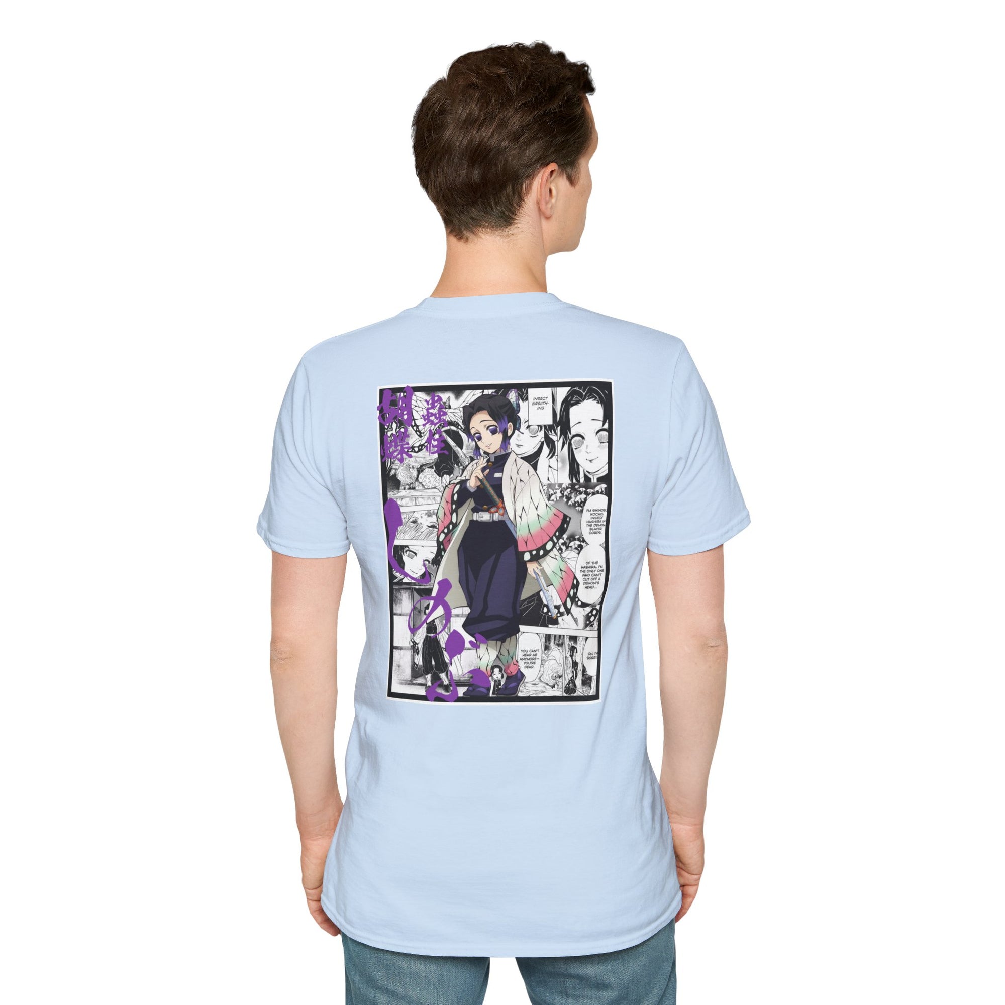Camiseta informal de Shinobu Kochō (DEMON SLAYER)