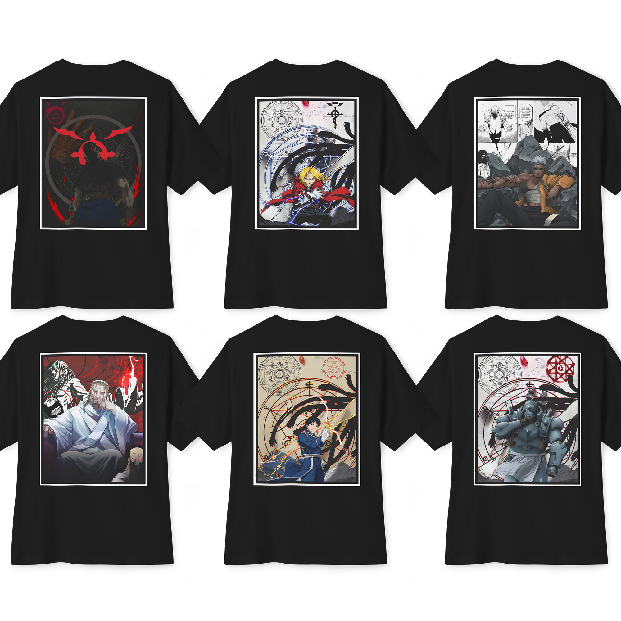 Fullmetal Premium Oversized Tee Bundle