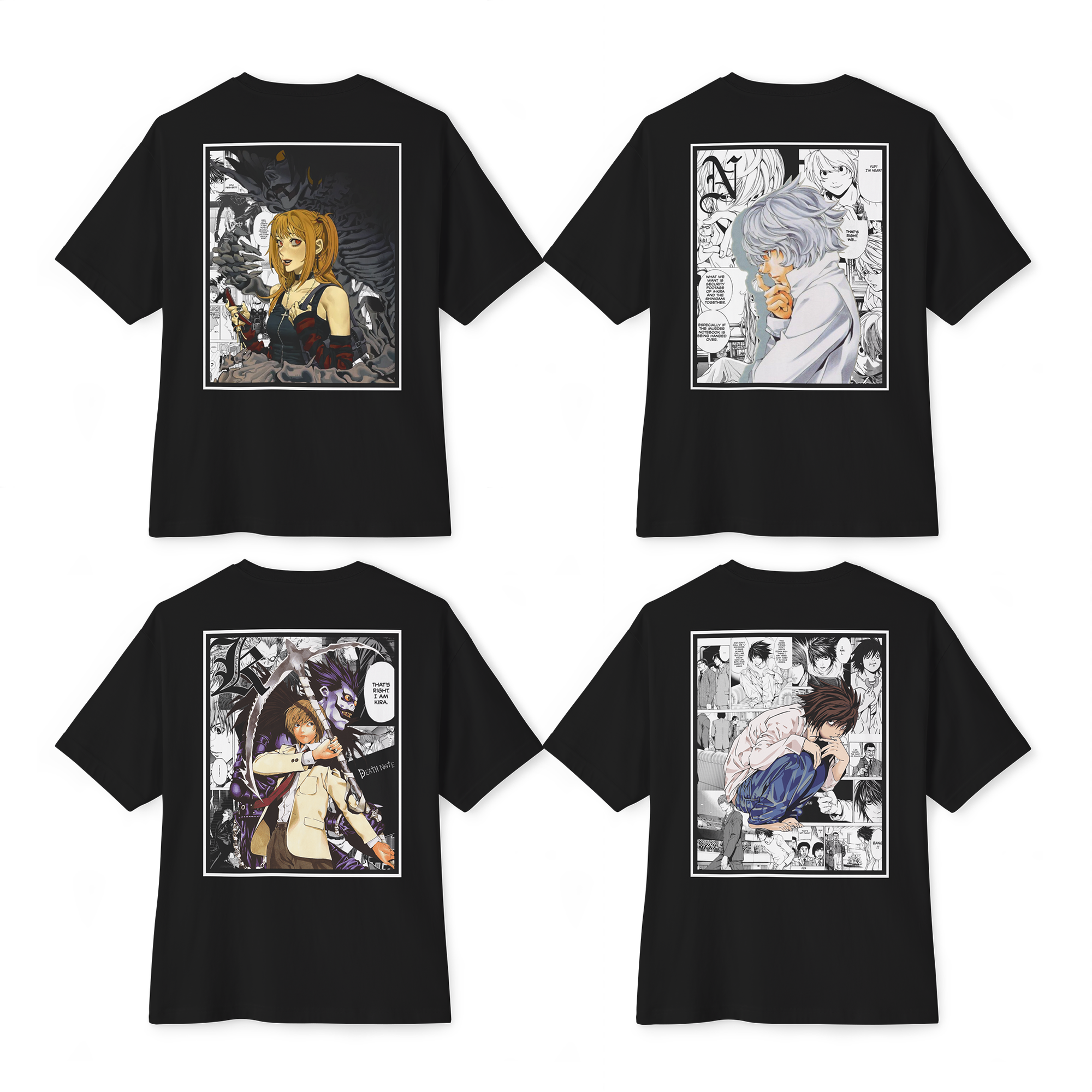 Death Note Premium Oversized Tee Bundle